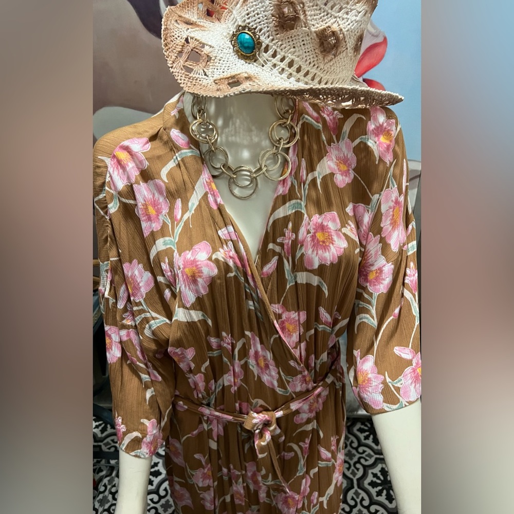 Roxy wrap dress